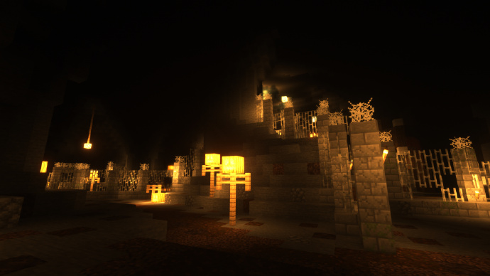 图片[5]-【1.14.4】地陷圣坛-发射爆炸羊羊，争夺能量水晶！-CreateMC