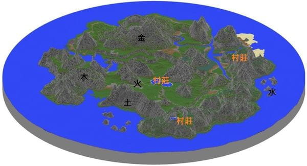 图片[1]-【1.12.2】「梦魇系列」睽违数年重返冒险─五行神话大型半RPG式地图-CreateMC