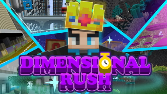 【1.19.3】Dimensional Rush | 次元冲刺 —— 在各个奇特的场景中穿梭吧-CreateMC