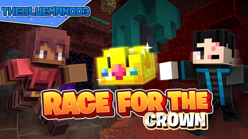 【1.19.3】Race for the crown丨皇冠之争——跟游戏内的NPC来一场刺激的跑酷-CreateMC