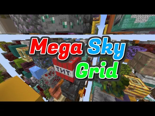 【1.19.3】Mega Sky Grid丨网格生存-CreateMC
