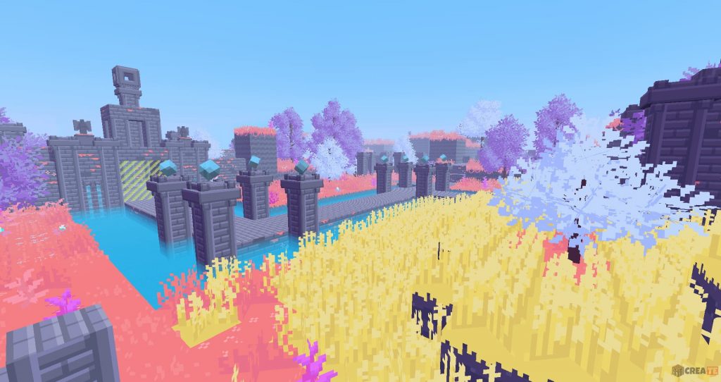 图片[1]-【1.17】Tranquil Gardens丨宁静花园-CreateMC