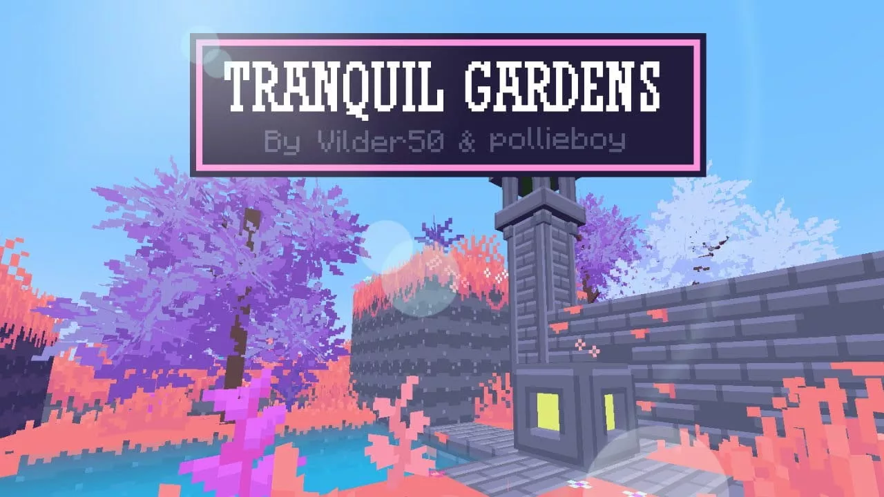 【1.17】Tranquil Gardens丨宁静花园-CreateMC